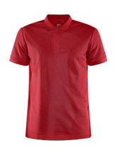 Craft Sport Polo Core Unify (functional recycled polyester) red Men